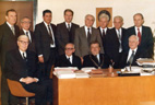 prof. Lopa�i� s kolegama na ETF-u, dekanski susret