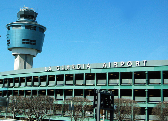 LaGuardia Airport, NY.