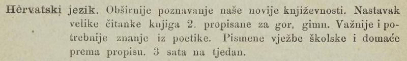 Hrvatski jezik koji je Tesla slušao na školi u Rakovcu